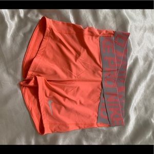 Neon orange NIKE pros